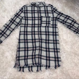 Plaid Flannel Dress